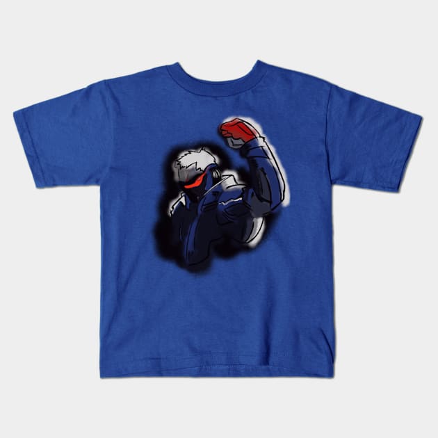 Soldier 76 Kids T-Shirt by Hochforthe_win